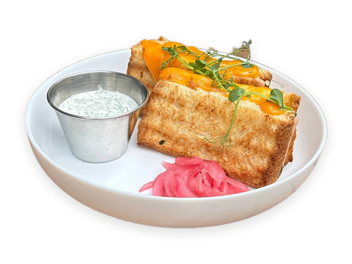 Ham and cheese sandwich